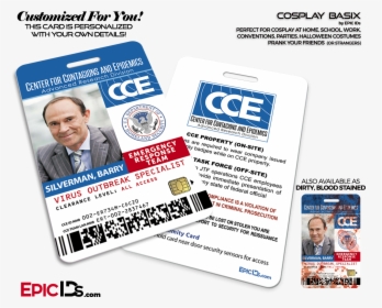 Center For Contagions And Epidemics Cdc Themed Cosplay - Epic Ids, HD Png Download, Transparent PNG