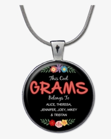 This Cool Grandma Personalized Accessories - Locket, HD Png Download, Transparent PNG