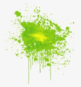 Transparent Png Paint Splatter - Green Paint Splatter Transparent Background, Png Download, Transparent PNG
