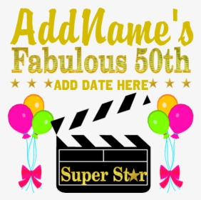 50th Birthday Banner - Happy 60th Birthday Barbara, HD Png Download, Transparent PNG