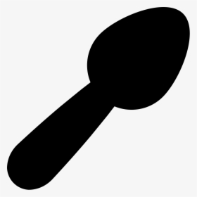 Spoon Silhouette - Fried Chicken Silhouette Png, Transparent Png, Transparent PNG