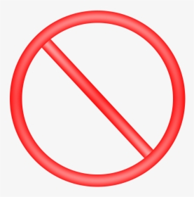 No Symbol Sign Clip Art - Forbidden Png, Transparent Png, Transparent PNG