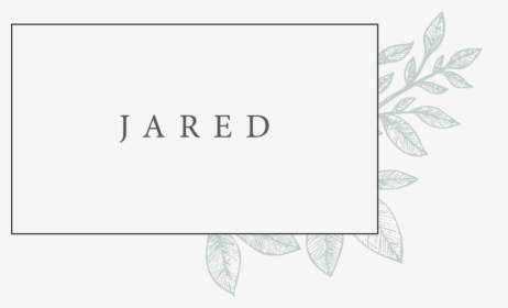 Jared About Nametag - Sketch, HD Png Download, Transparent PNG
