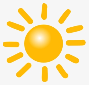 Sun Weather Sunny Vector Graphic Pixabay - Sun Clipart, HD Png Download, Transparent PNG