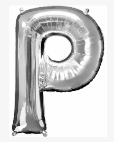 Letter Silver Balloon P, HD Png Download, Transparent PNG