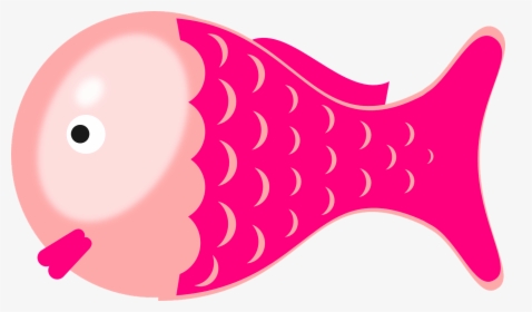 Fish Pink Clipart, HD Png Download, Transparent PNG