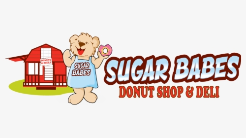 Sugar Babes Donut Shop & Deli - Cartoon, HD Png Download, Transparent PNG
