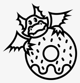 Dragon Donut, HD Png Download, Transparent PNG