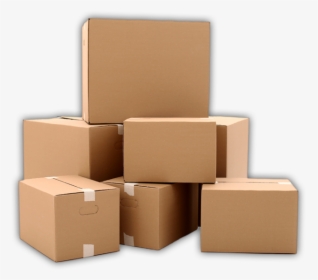 Packed Moving Boxes - Transparent Background Boxes Png, Png Download, Transparent PNG