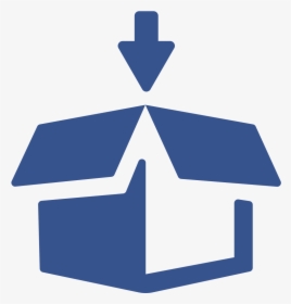 Icon For Packing A Box With An Arrow On Top - Packing Icon Boxes Png, Transparent Png, Transparent PNG