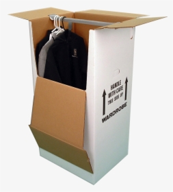 Wardrobe Box - Two Men And A Truck Boxes, HD Png Download, Transparent PNG