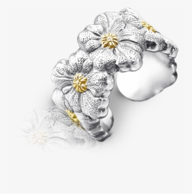 Buccellati - Rings - Gardenia Eternelle - Jewelry - Buccellati Silver Ring, HD Png Download, Transparent PNG