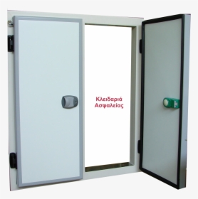 Transparent Double Door Png - Cold Room Double Doors, Png Download, Transparent PNG