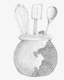 Collection Of Free Pot Drawing Still Life Download - Illustration, HD Png Download, Transparent PNG