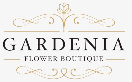 Gardenia Flower Boutique Logo - Calligraphy, HD Png Download, Transparent PNG