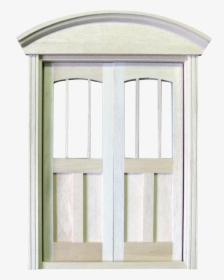 Queen Anne Dollhouse Double Door - Hardwood, HD Png Download, Transparent PNG
