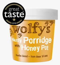 Wolfys Nutty Porridge With Honey Pot - Gelato, HD Png Download, Transparent PNG