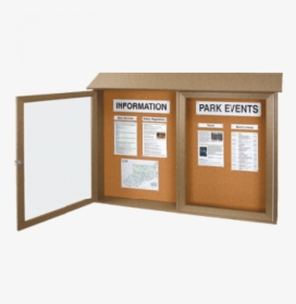Double Door Message Board - Bulletin Board, HD Png Download, Transparent PNG