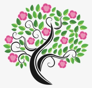 A Night Under The Cherry Blossoms 2018 Spring Fundraiser - Tree With Flower Vector, HD Png Download, Transparent PNG