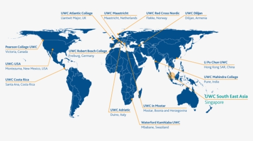 Uwc Around The World, HD Png Download, Transparent PNG