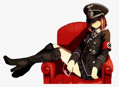 Sexy Nazi Anime Girl, HD Png Download, Transparent PNG
