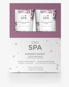 Cnd Spa Gardenia Woods Duo Set - Bar Soap, HD Png Download, Transparent PNG