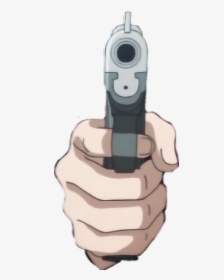 #gung #gunganime #png #anime #meme #pistola #kawaii - Anime Con Pistola Png, Transparent Png, Transparent PNG
