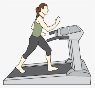 Transparent Physical Therapy Clip Art - Treadmill Walking Clipart, HD Png Download, Transparent PNG