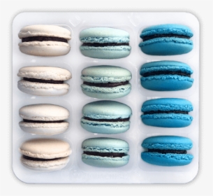 Blue Macarons   Data Image Id - Macaroon, HD Png Download, Transparent PNG