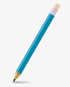 Vector Graphic Pencil School Blue Eraser Draw, HD Png Download, Transparent PNG