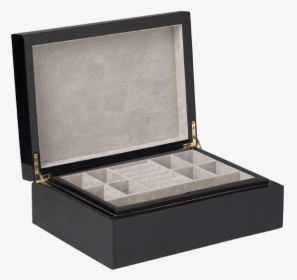 Clip Art Black Jewel Box Corso - Jewellery Empty Box Png, Transparent Png, Transparent PNG