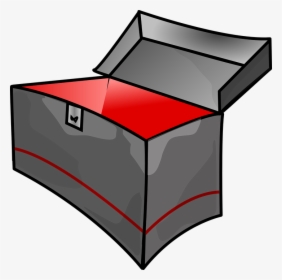 Box, Empty, Toolbox, Metal, Treasure Box - Empty Toolbox Clipart, HD Png Download, Transparent PNG