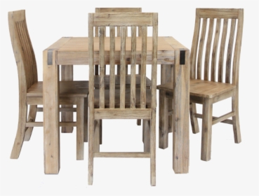 Silverstrike 5 Piece 90 Dining Suite With Wooden Seat - Plywood, HD Png Download, Transparent PNG