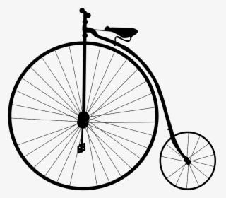 Vinilo Decorativo Bicicleta Retro Old Bicycle, Free - Bicycle Clip Art, HD Png Download, Transparent PNG