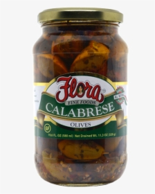 Calabrese Olives - Flora Foods, HD Png Download, Transparent PNG