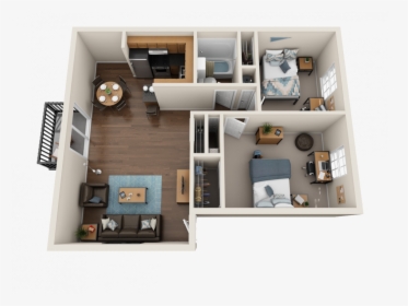 908 Square Feet Apartment, HD Png Download, Transparent PNG
