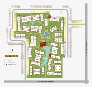Garden Apartment Site Plan, HD Png Download, Transparent PNG