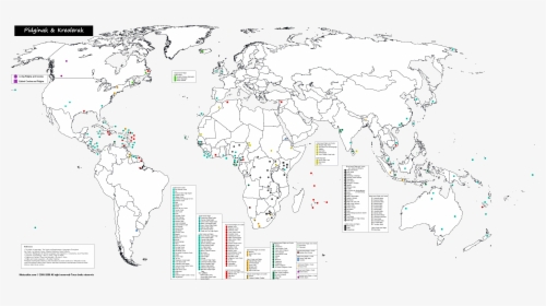 Transparent World Languages Clipart - World Map Vector Map, HD Png Download, Transparent PNG