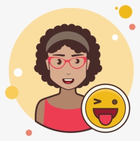 Happy Woman Icon - Portable Network Graphics, HD Png Download, Transparent PNG