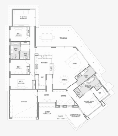 The Levanto Floor Plan - Floor Plan, HD Png Download, Transparent PNG