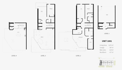Luxury Condo Floor Plans - Floor Plan, HD Png Download, Transparent PNG