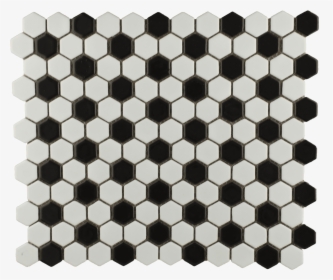 Black And White Hexagonal Tiles, HD Png Download, Transparent PNG