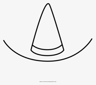 Sombrero Coloring Page - Line Art, HD Png Download, Transparent PNG