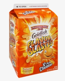 Goldfish Crackers Flavor Blasted - Flavor Blasted Xtra Cheddar Goldfish, HD Png Download, Transparent PNG