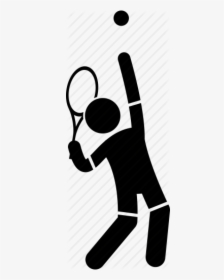 Download Free Png Ball, Player, Serve, Serving, Tennis, - Serving In Tennis Clipart, Transparent Png, Transparent PNG