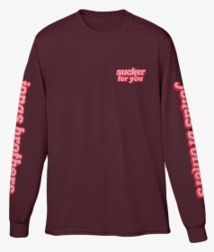 Sucker Long Sleeve - Long-sleeved T-shirt, HD Png Download, Transparent PNG