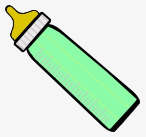 Milk Bottle Clipart Transparency - Baby Bottle Clipart No Background, HD Png Download, Transparent PNG