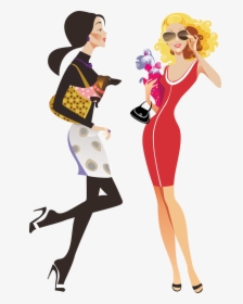 - Fashion Girl Vector Png - Women Fashion Vector Free, Transparent Png, Transparent PNG