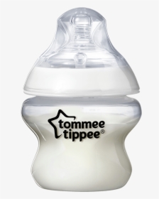 150ml Bottle With Milk And Lid - Baby Bottle, HD Png Download, Transparent PNG