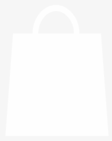 Transparent Shopping Bag Clipart Black And White - Shopping Bag White Png, Png Download, Transparent PNG
